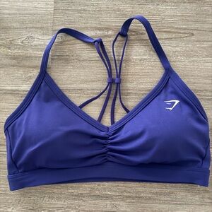 Gymshark RUCHED STRAPPY SPORTS BRA